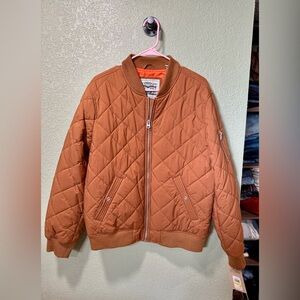 Men’s Levi's Quilted Tan Bomber Jacket Size M
